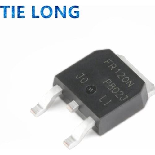 10pcs IRFR120 IRFR120N FR120N Power MOSFET TO-252