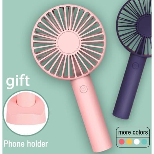 2021 New mini Fan Portable for Fan Handheld USB rechargeable Mute fan Appliances Desktop Air Cooler Outdoor Travel hand fan