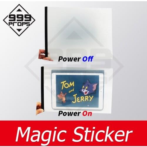 999PROPS Magic sticker Real life room escape prop Adventure power up amazing sticker to see hidden clues Chamber game props