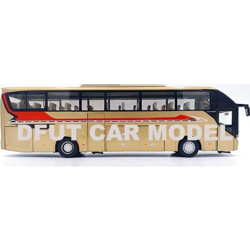 Diecast 1:36 Alloy Toy Vehicles BJ6122U8BKB BUS Car Model Of Childrens Toy Car Original Authorized Authentic Kids Toys