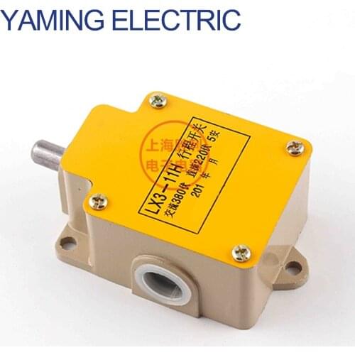 P249 LX3-11H Push Plunger Actuator AC 380V/5A DC 220V/5A Momentary Enclosed Limit Switch with aluminum shell