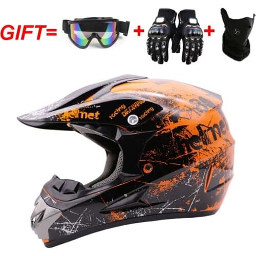 2021 Latest Motocross Helmet Off Road Professional ATV Cross Helmet MTB DH Racing Motor Helmet Dirt Bike Capacete de Moto cas