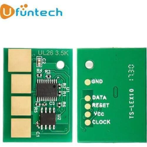 Compatible Toner cartridge chip for Lexmark T650n X651de X652de X654de X656de XS651de XS652de XS654de XS656dte XS658dme printer