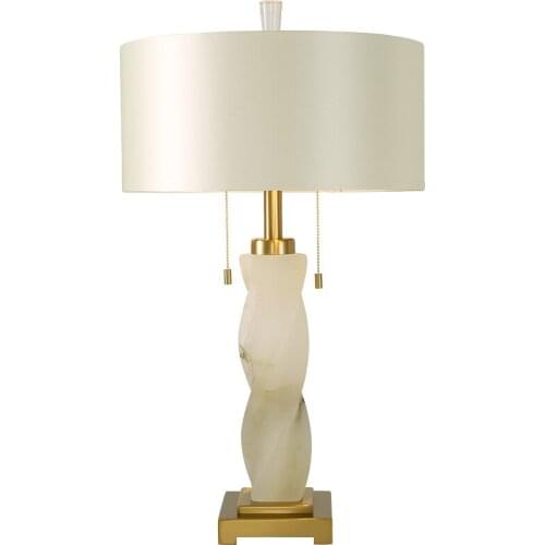 Led e27 Nordic Iron Fabric Jade LED Lamp.LED Light.Table Lamp. Desk Lamp.LED Desk Lamp For Bedroom Foyer