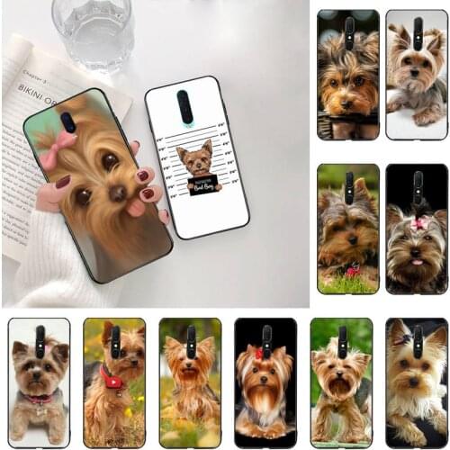 Yorkshire Terrier Dog Phone Case For Oppo A5 A9 2020 Reno2 z Renoace 3pro A73S A71 F11