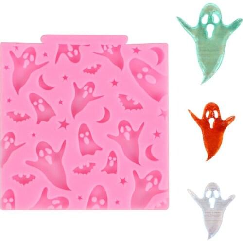 1PC Halloween Themed Baking Cake Chocolate Silicone Mold DIY Handmade Craft Making Supplies