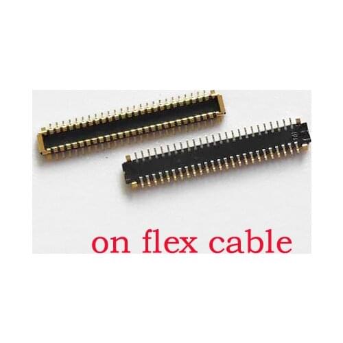 2pcs 50pin LCD Display Touch digitizer screen flex FPC connector for Huawei enjoy 8E lite play 7 Y5 Prime 2018 plug on board