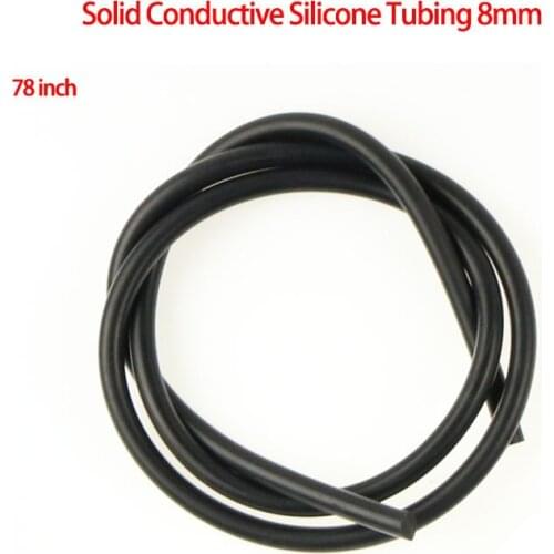 78inch Conductive Silicone Rubber Cord TENS / ESTIM / E-STIM Diameter 8mm Non-hollow