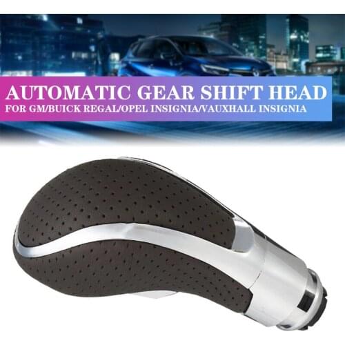 Automatic Gear Shift Knob Gear Shifter Stick Lever PU Leather For GM/Buick Regal/Opel Insignia/Vauxhall Insignia