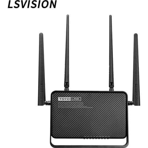 TOTOLINK A3700R Wireless Wifi Repeater IEEE 802.11ac Wi-Fi Router 5*Gigabit Port 2.4G&5G Dual Band poytep Support QOS,DHCP