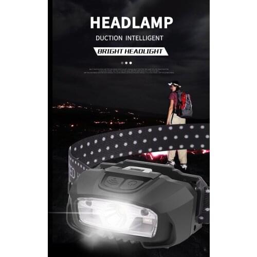 DUAL LIGHT SOURCE ZOOM SENSOR HEADLIGHT MULTI SCENE USE COMPLETELY LIBERATES HANDS