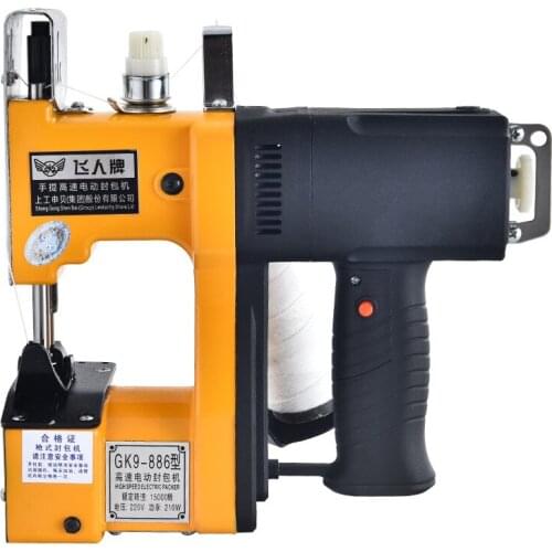 GK9-886 portable electric sewing machine sealing machine woven bag sealing machine packing machine