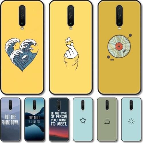 Personality custom Phone Case For XiaoMi Redmi Note 10S 9S 8 7 6 T Pro Black Cover Silicone Back TPU