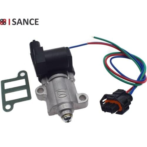 ISANCE Idle Air Speed Control Valve AC587 35150-26900 35150-26960 For Hyundai Accent Kia Rio Rio5 1.6L 2006 2007 2008 2009-2011