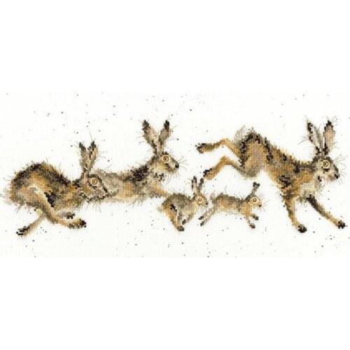 Manufacturer Needlepoint Spring in Your Step Embroidery Cross Stitch Kits with 100% Cotton Floss & Free Shipping for Wall Decor