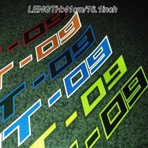MT 09 Motorcycle Wheels Fairing Helmet Tank Pad Decoration Stickers Decals For YAMAHA MT-09 MT09 MT 09 Fuel Film Reflective Moto