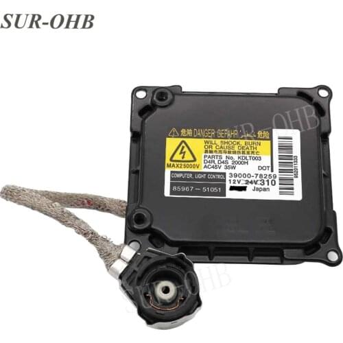 Original New V40 85967-51051 KDLT003 HID Xenon 85967-52021 D4S headlight DDLT003 short ballast 39000-78515 For Prius ES350 RX350