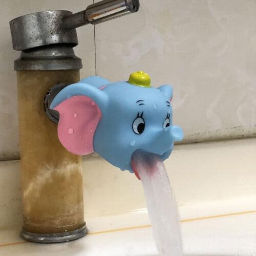 Faucet Extender Shark Elephant Duck Dolphin Animal Washing Extender Kitchen Accessories Sink Faucet Extension