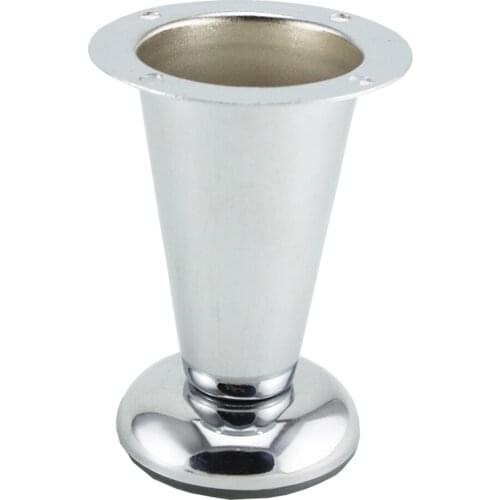 Pack of 4pcs) Furniture Chrome Legs Iron Cabinet Table Sofa Chair Feet H=100mm