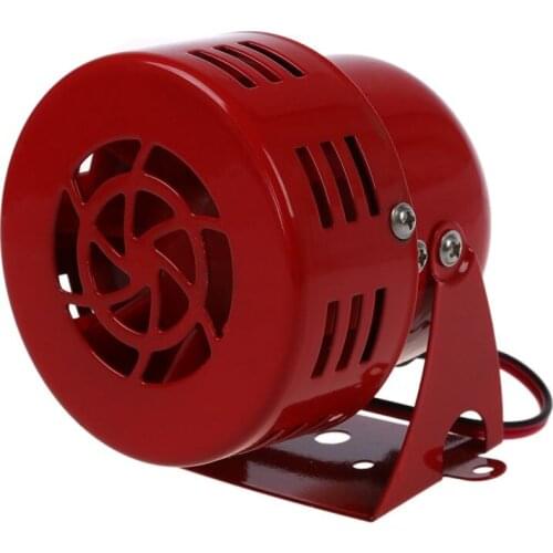 12V AUTOMOTIVE AIR RAID SIREN HORN CAR TRUCK VTG MOTOR DRIVEN FIRE RESCUE USA