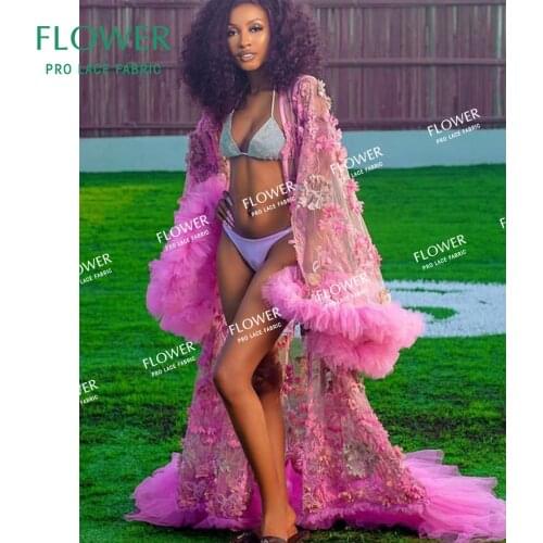 2.5+2.5 Yards Dry Laces With Embroidered For French Women Sewing Party Clothing Lace Material Guipure Swiss Voile Lace Fabrics