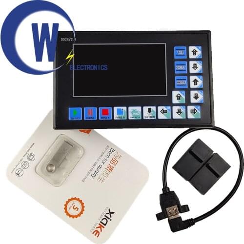 DDCSV2.1 Offline Controller Support 4 axis USB CNC controller interface CNC Router Engraving Milling machine/ motion controller