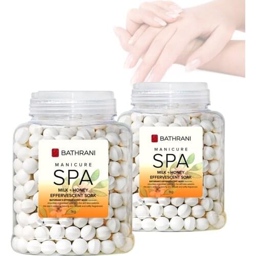 Salon Used Bath Fizz Balls Deeply Moisturize Manicure Essential Oil Hand Skin Care Soak Bombs Skin Whitening For Spa