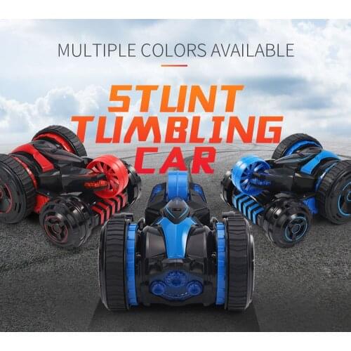 JJRC Q49 Stunt RC Car 2.4G 2WD Double-sided Flip One Key Transformation Off-road Climbing Racing Cars for Kids Toys