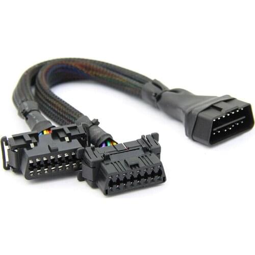 OBD2 Extension Cable OBD 16pin Male To Female For ELM 327 V1.5 For VAG Auto OBD Car Diagnostic Tool Scanner For OP-COM