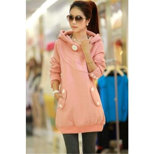 Pregnant women fall winter clothes set 2020 new fashion long maternal velvet thickening sweater sports and leisure suit wave