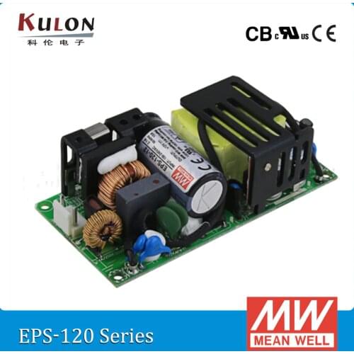 Meanwell EPS-120 single output PSU ac dc Mini open frame PCB Power Supply 35W 12V/10A 15V/8A 24V/5A 27V/4.5A 48V/2.5A 120W