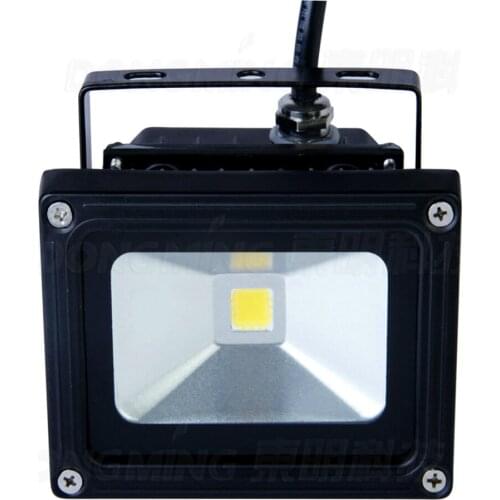 Wholesale 15pcs/lot waterproof IP65 900LM RGB 10w led flood light bulbs 12V DC dimmable led flood light outdoor cool white