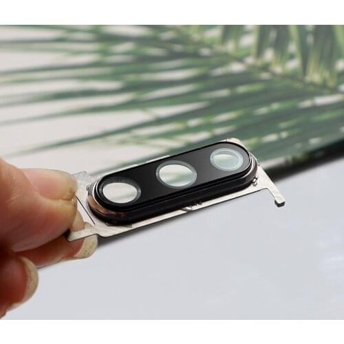 P 30 For Huawei P30 Camera Lens Glass With Frame Holder Repair Rear Housing Cover Replacement Parts