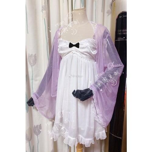 [Customized] Game Arknights Murmansk Pajamas Housewear Nightdress Cosplay Costume Halloween Party Suit For Women Girls New