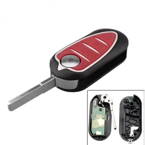 XRSHKEY 3 button Remote Key 433mhz For Alfa Romeo 147 159 Mito 2008 BSI with HITAG 2 7946 CHIP