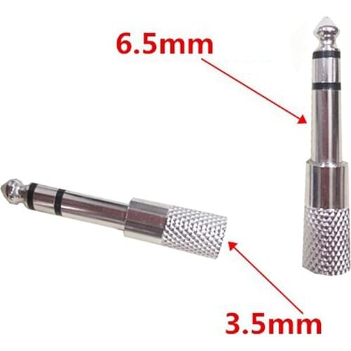 Jack 3.5 Speaker Connector 6.35mm Male to 3.5mm Female Audio Connector
