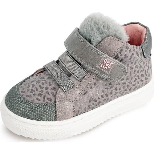 Girls boots in Garvalín print serraje