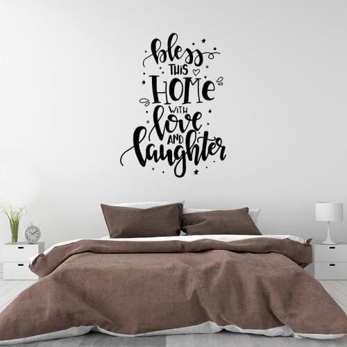 Creative love and family Decal Removable Vinyl Mural Poster For Kids Rooms Decoration Wall Art Sticker Murals