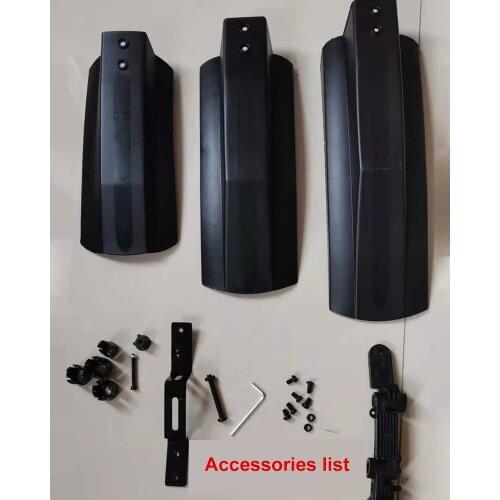 MTB Bike Cycling Mudguards Bicycle Fenders 20 Inch 26 Inch Electric Folding Bike Mud Guard Snow Bicycle Fender Fat Bike Fender