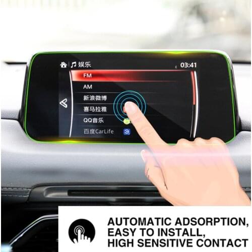For Mazda CX-5 CX5 CX 5 CX8 2017 2018 2019 Tempered Glass Car Navigation Screen Protector Touch Display Screen film Anti Scratch