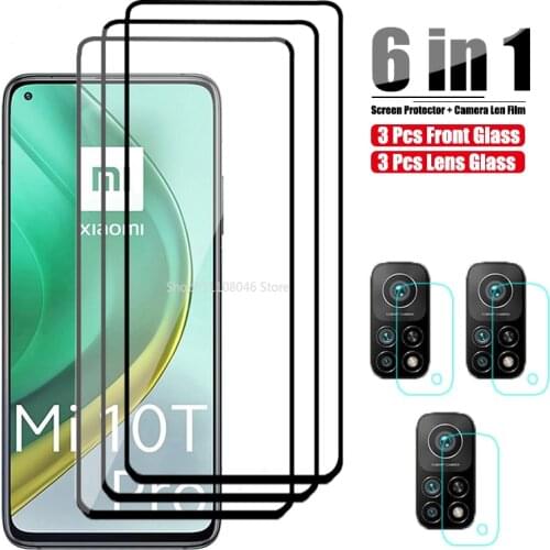 Camera Len Protective Glass For Xiaomi Mi 10T Pro Mi10T Lite Tempered Glass On For Xiaomi 9T Screen Protector Film Xiomi Xaiomi