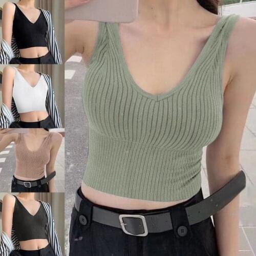 Womens Tube Tops 2020 Womens Sportactive Bra Without Bones Crop Tops For Girls Gym Jogging Bralette Womens Push Up Underwear