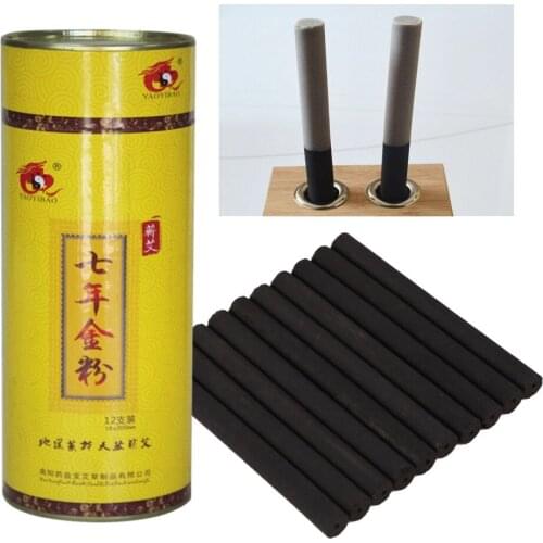 10 smokeless moxibustion sticks/boxes black moxibustion pillars moxibustion, moxibustion, massage, physiotherapy