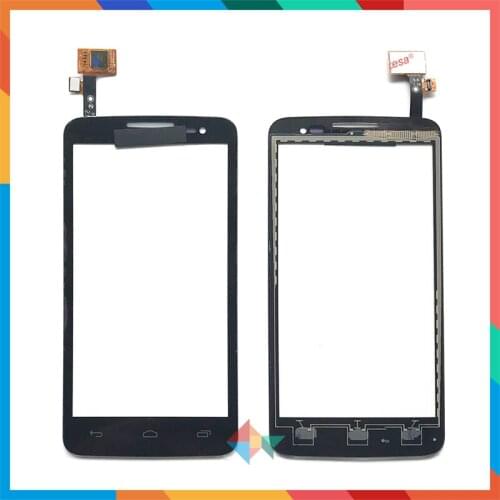 10pcs/lot High Quality 4.5" For Alcatel One Touch X'Pop 5035 OT-5035 OT5035 Touch Screen Digitizer Front Glass Lens Sensor Panel