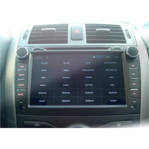 Android 10.0 car dvd player For Toyota corolla 2007 2008 2009 2010 2011 in dash 2 din 1024*600 car radio gps video head unit