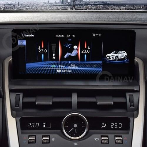 Android 10.3 inch Screen car DVD Multimedia player for Lexus NX NX200 NX300h 2018 2019 2020 GPS navigation radio video player