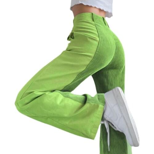 Fly-Winner Women's Corduroy Trousers