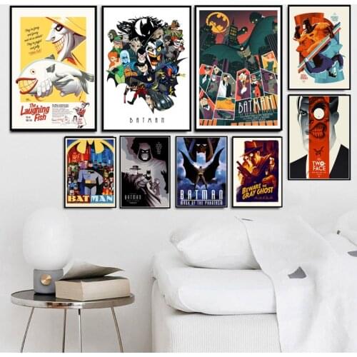 Canvas Painting Anime Role Character Hero Comic Book Collage Poster Prints Art Wall Pictures Bedroom Home Decor Quadro Cuadros