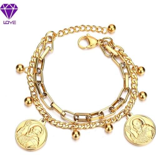 LOYE Golden Bracelets