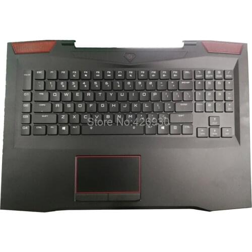 Laptop Palmrest For BBEN G17 17.3" black with Touchpad US English keyboard upper case new